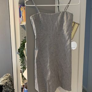 Brandy Melville Pinstripe Karla Dress